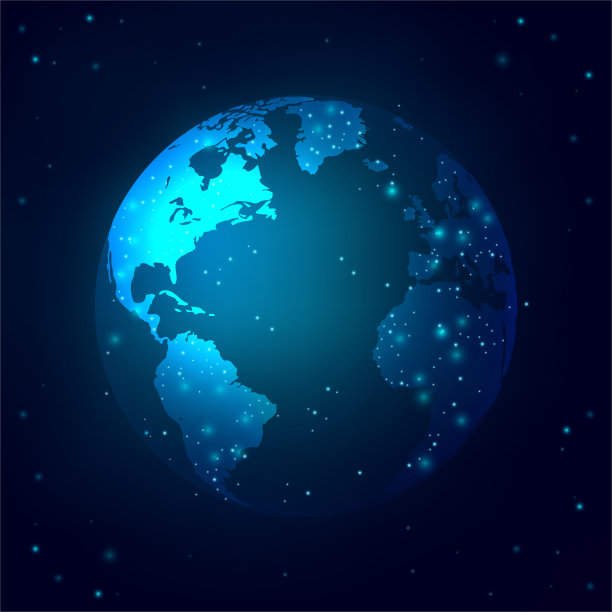 地球。孤立矢量图图片下载