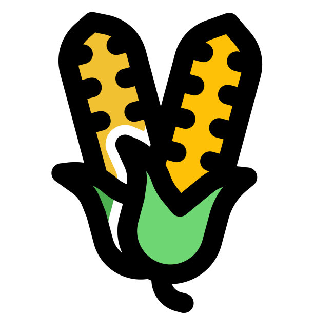 玉米粒用作浇头的玉米粒图片下载