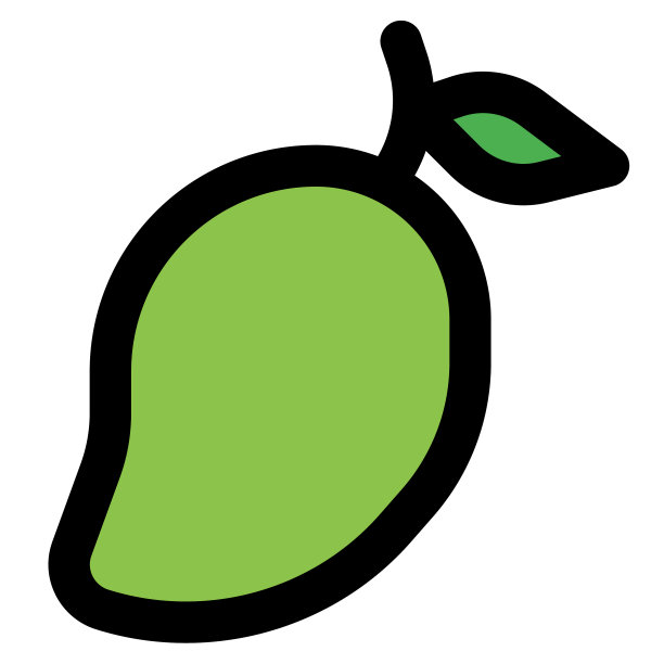 新鲜多汁的芒果特写图片下载