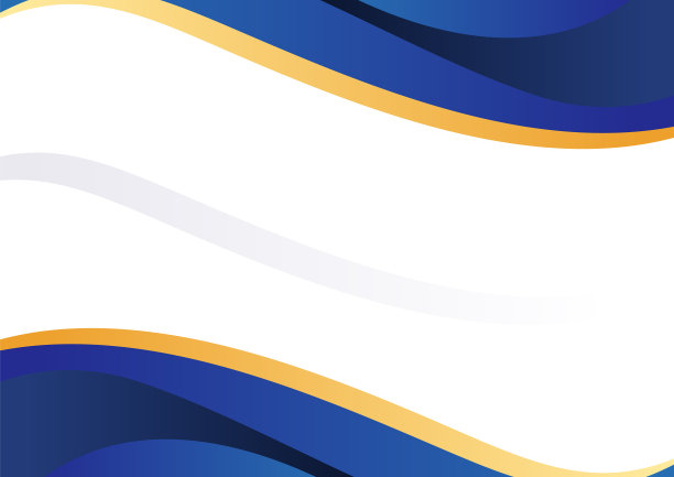 现代蓝色和金色形状的背景图片下载