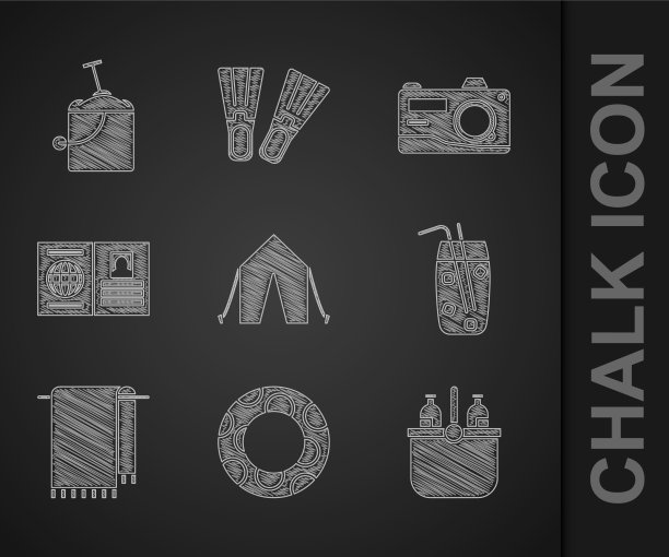 套旅游帐篷橡胶游泳圈冷藏袋图片下载