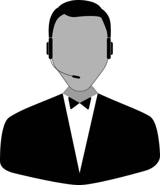 透明背景上的呼叫中心人员说明图片下载