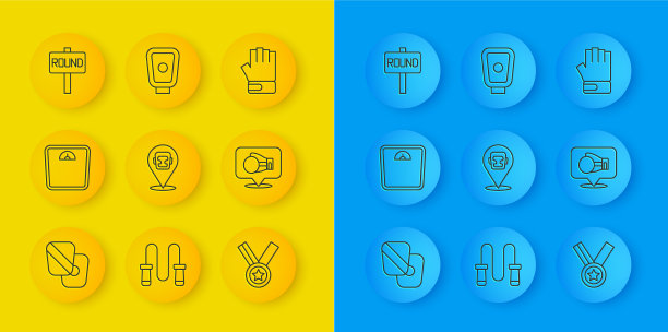 设置线拳训练爪子浴室秤图片下载