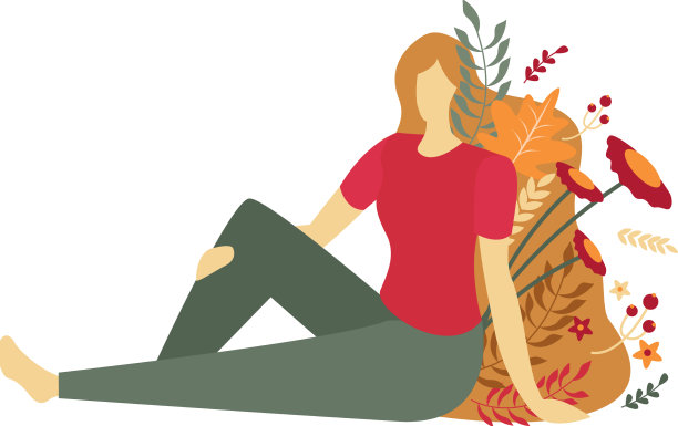 捧花女孩图片下载