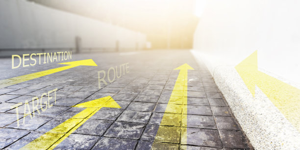 朝着目的地前进的想法，目标旅行，下一条路线图片下载