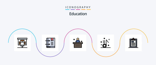 教育行填平5个图标包包括在内图片下载
