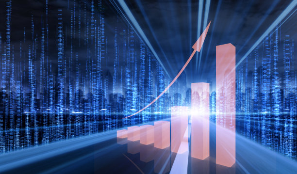 财务增长图图片下载