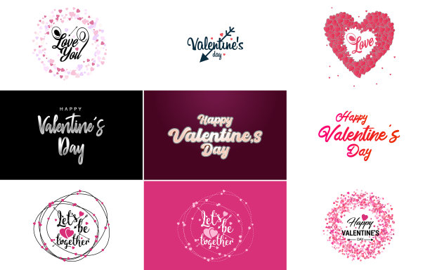 爱字艺术设计用一个心形图片下载