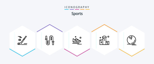 运动25线图标包包括位置图片下载