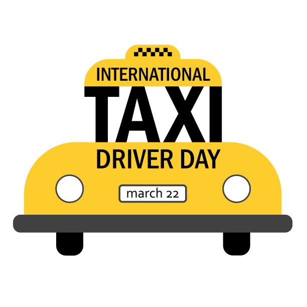 3月22日国际出租车司机日的矢量设计。图片下载