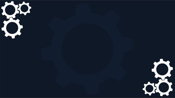 齿轮背景与中间的空间文本放置图片下载
