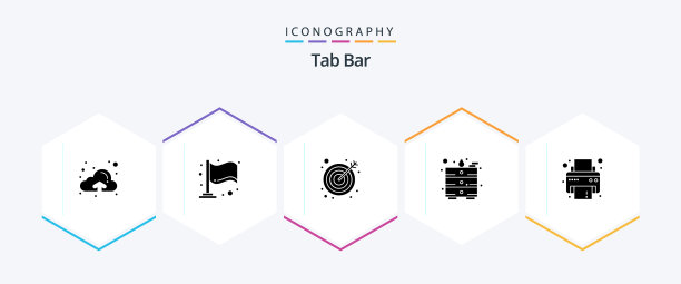 标签栏25字形图标包包括目标图片下载