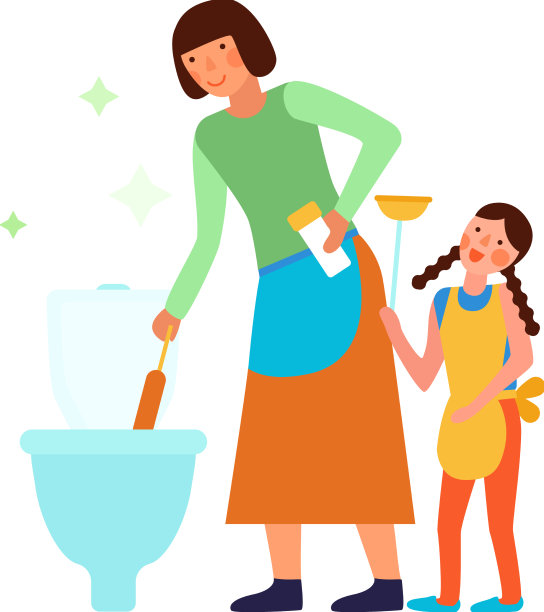 厕所儿童清洁作文图片下载