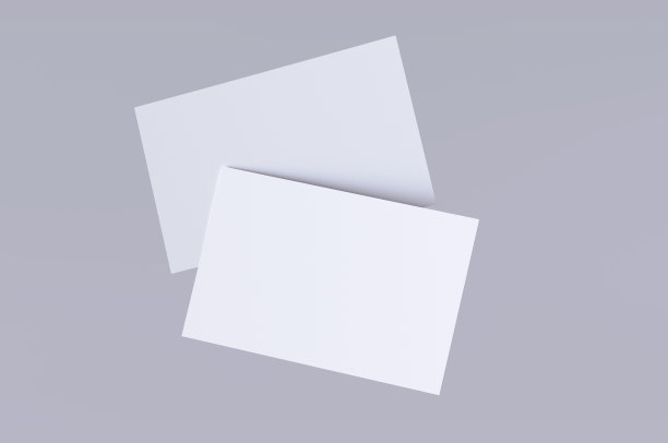 灰色背景的名片图片下载