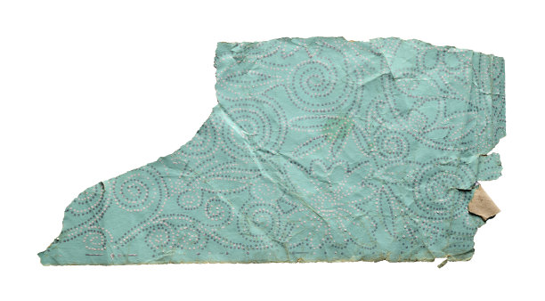 墙上的旧墙纸。旧墙纸的纹理或背景。图片下载