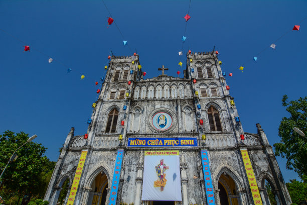越南富安的老教堂图片下载