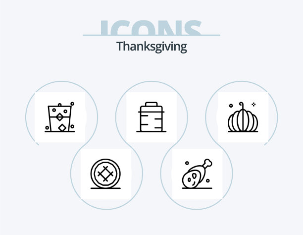 谢谢赐线图标包5个图标设计谢谢图片下载