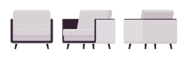 休闲扶手，舒适阅读椅灯套图片下载