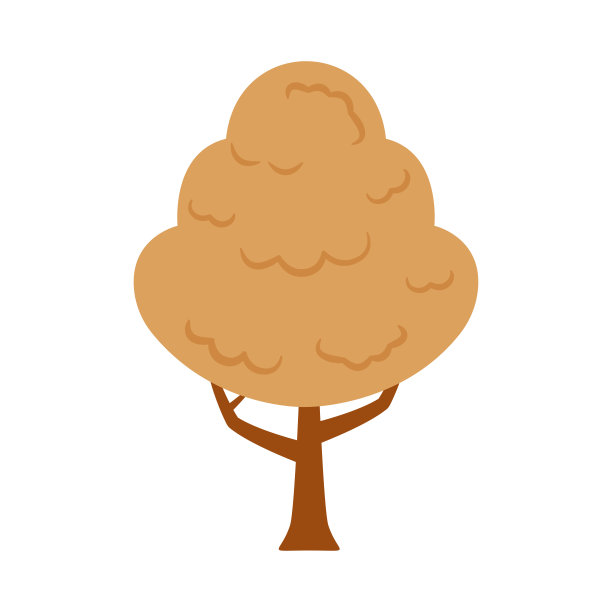 树手绘插画设计图片下载