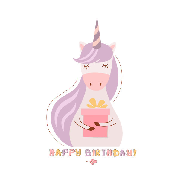 独角兽的礼物图片下载