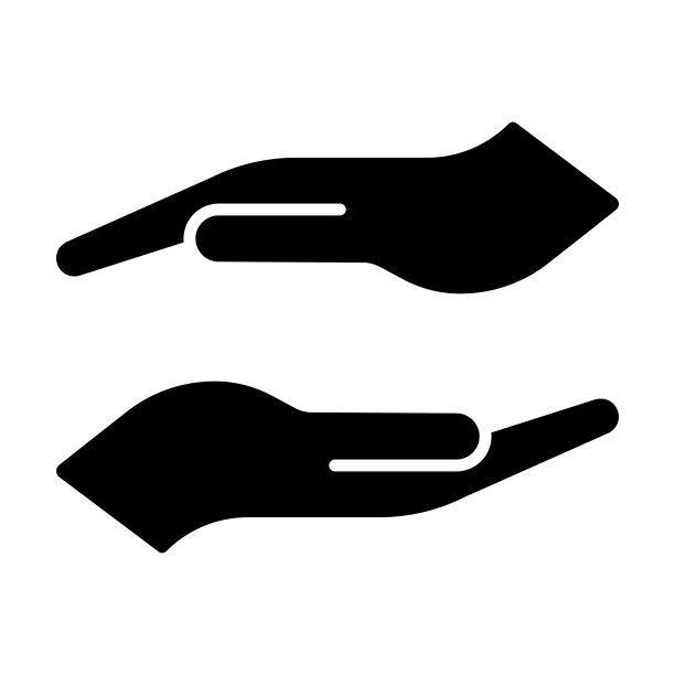 保护双手图标，保护矢量，双手插图图片下载