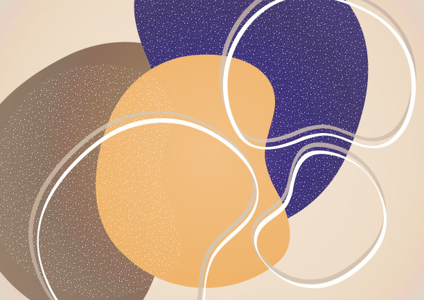 抽象叠加形状。波浪形状，流畅的流体梯度元素，流动线。新潮的未来设计的横幅，传单，海报，标志。向量。图片下载