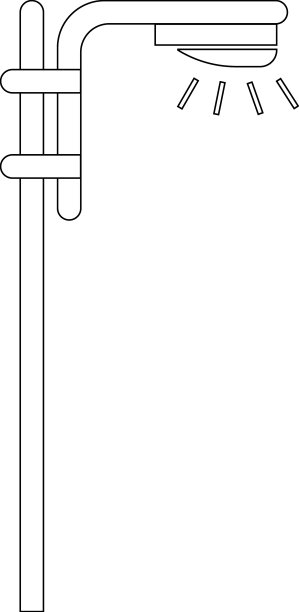 路灯图标图片下载