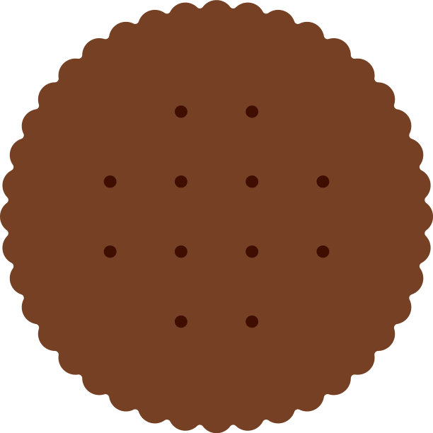 圆形糕点图标图片下载