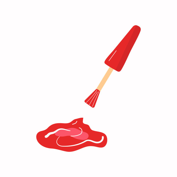 指甲油。图片下载