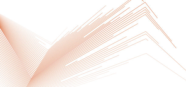 橙色的线条抽象了未来科技图片下载