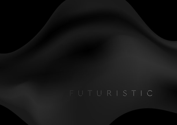 摘要:深灰色液体波浪形背景图片下载