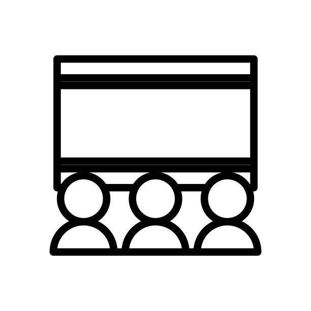 电影图标线孤立在白色背景上图片下载