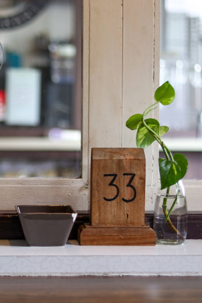 咖啡桌编号图片下载