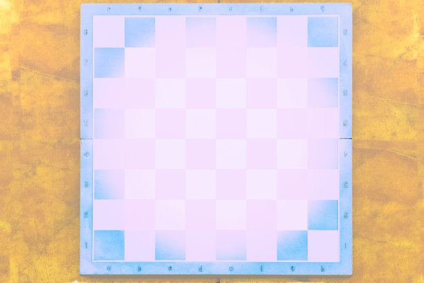 蓝色棋盘，黄色黄金的文字和广告上有粉红色的中间图片下载