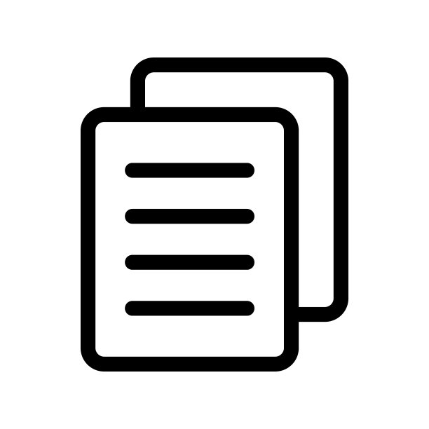 文档图标：文本文档矢量图标，设计元素图片下载