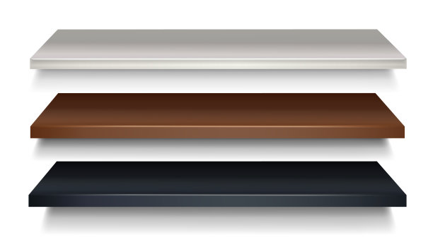 现实矢量木架在棕色和黑色，白色的角度。图片下载