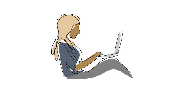 线条画在前面继续工作图片下载