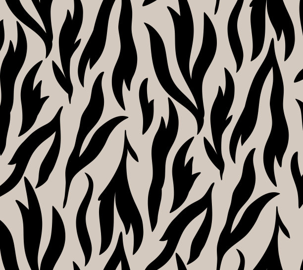 无缝斑马图案，迷彩印花。图片下载