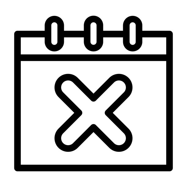 取消事件粗线条图标图片下载