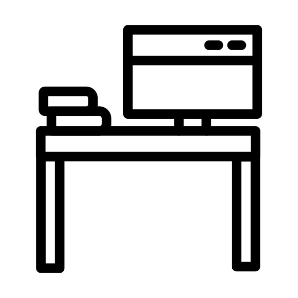 工作区粗线条图标图片下载