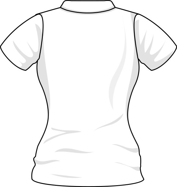 t恤设计模板空品牌服饰图片下载