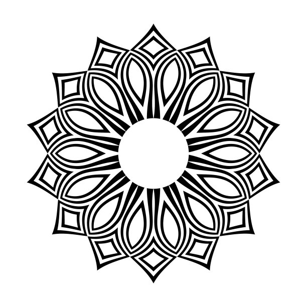 径向圆图图片下载