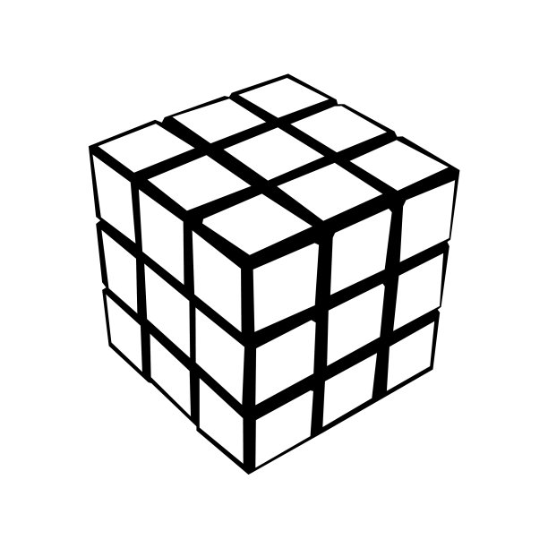 方块方格白色背景图片下载