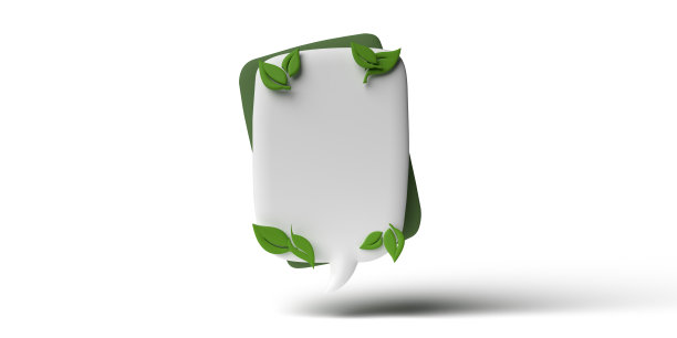 环保聊天泡泡。图片下载