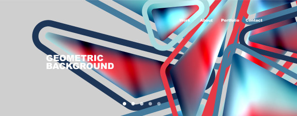 几何形状极简抽象的背景图片下载