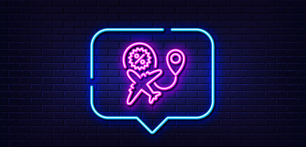 航班销售线图标购物折扣标志图片下载