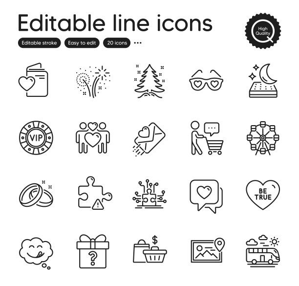 假日大纲图标集包含图标为图片下载