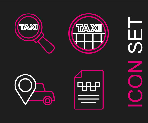 设置行出租车驾驶证位置与出租车图片下载