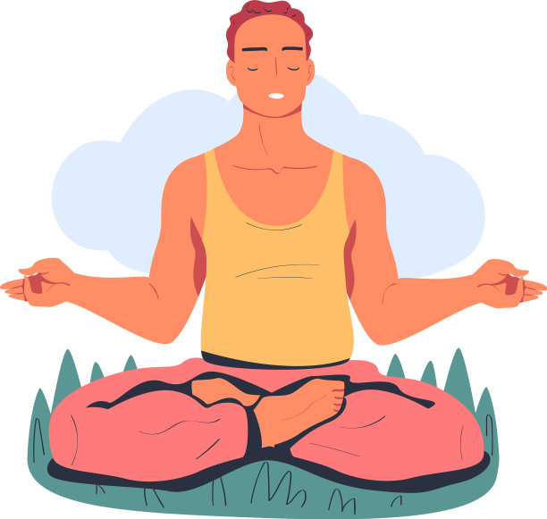 人冥想自然冥想练习图片下载