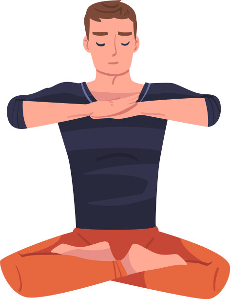 人字禅坐莲花图片下载